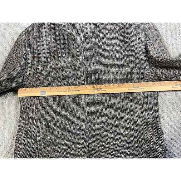 Harris Tweed Jacket Blazer Mens 43R Jos A Bank Quiet Luxury Old Money Heritage - Picture 16 of 16